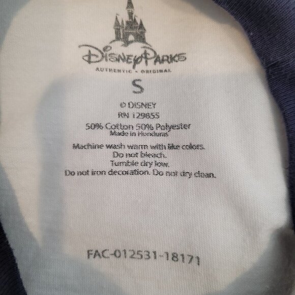 Disney Parks Mickey & Co. Retro Magic Kingdom Navy Ringer Tee - Picture 6 of 6